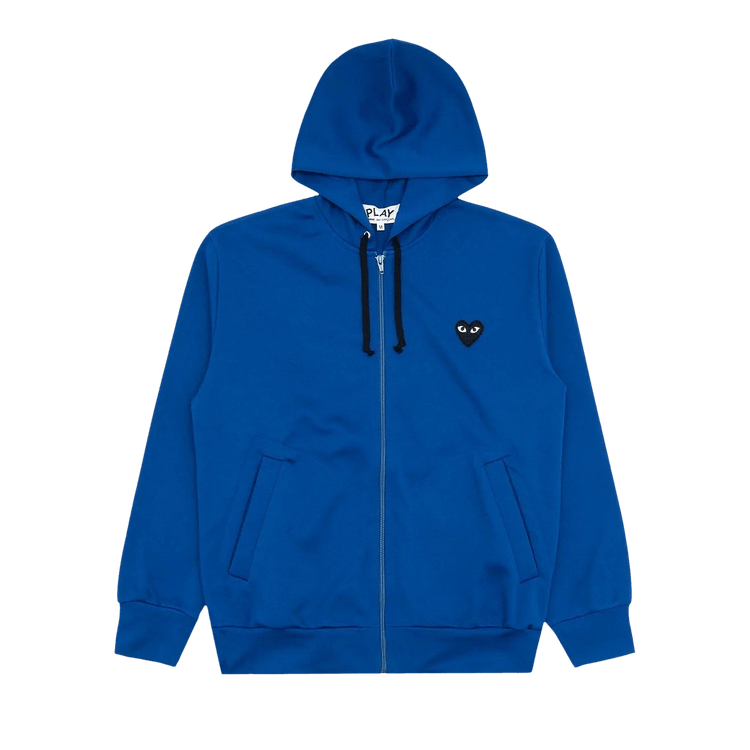 Comme des Garçons PLAY Zip Up Hoodie "Blue"
