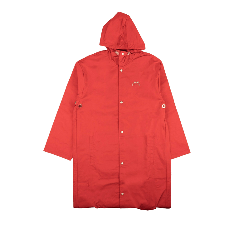 A-Cold-Wall* Rubberised Coat "Red"