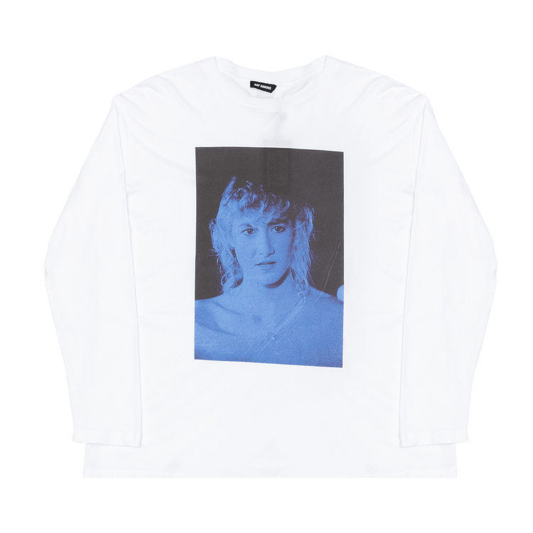 Raf Simons Blue Velvet T-Shirt "White"
