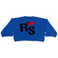Raf Simons Cropped RS Sweater "Blue"