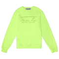Martine Rose Logo Sweatshirt "Fluoro"