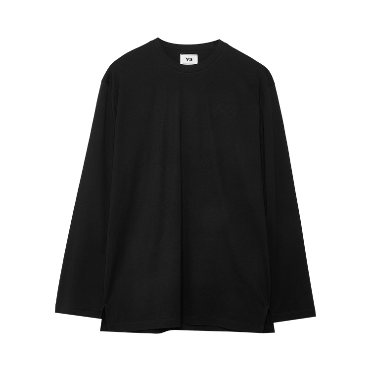 Y-3 Classic Chest Logo Long Sleeve Tee "Black"