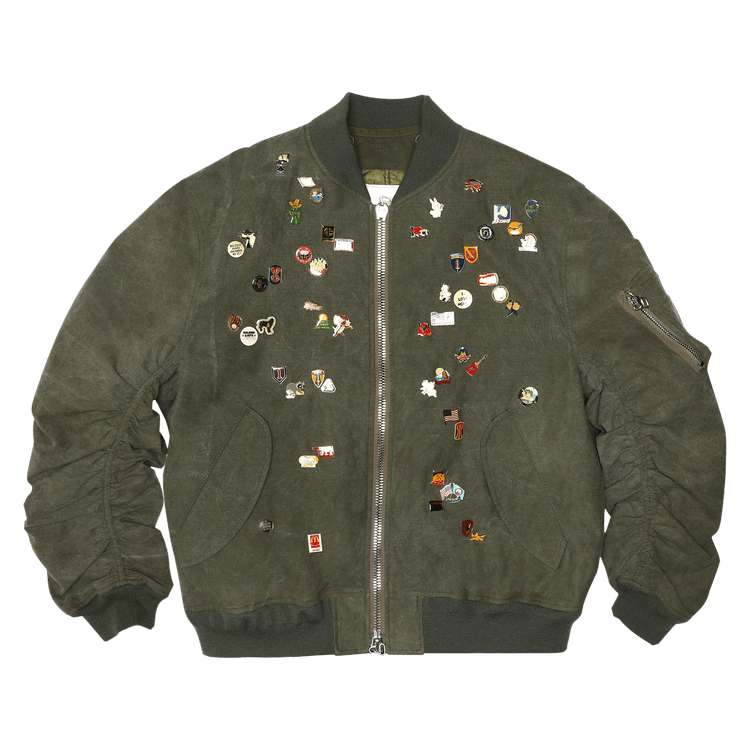 READYMADE Jesse Jacket w/ Pins "Green"