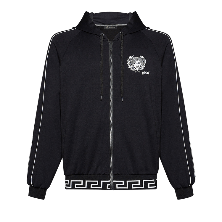 Versace Medusa Motif Gym Jacket "Black"