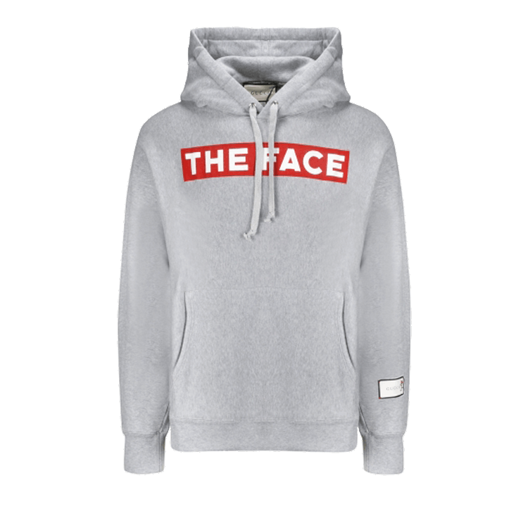 Gucci 'The Face' Hoodie 'Grey'