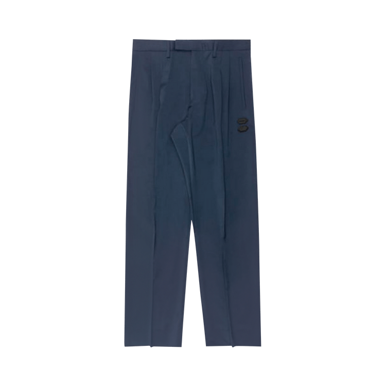 Off-White Oversized Suit Trousers "Blue"