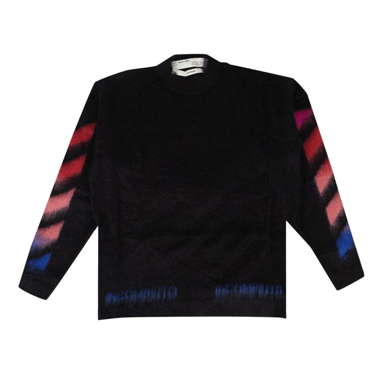 Off-White Diag Brushed Knitwear "Black"