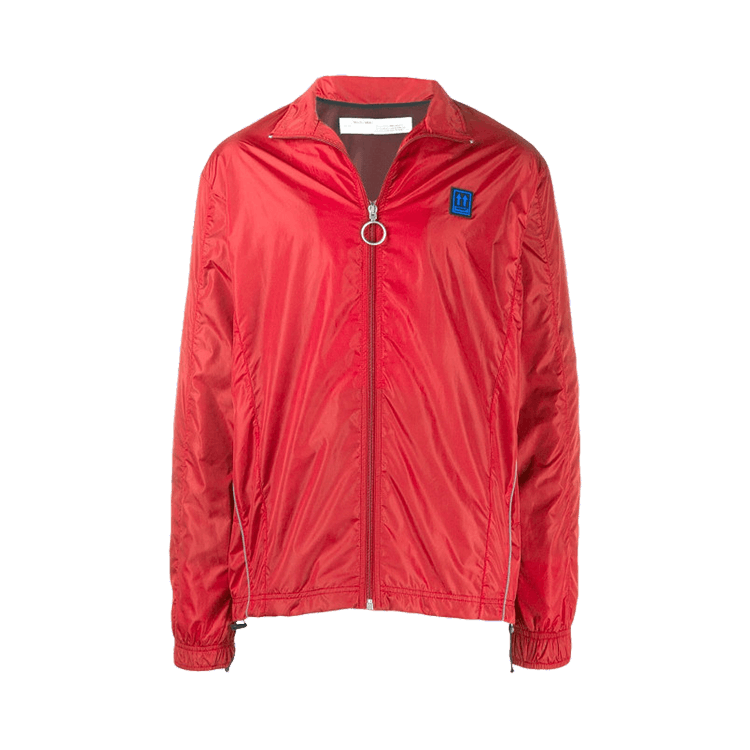 Off-White Arrow Stripe Shell Jacket "Red"