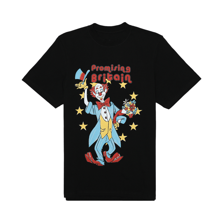 Martine Rose T-Shirt With Clown Artwork "Black"