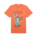 Martine Rose T-Shirt With Clown Artwork "Orange"