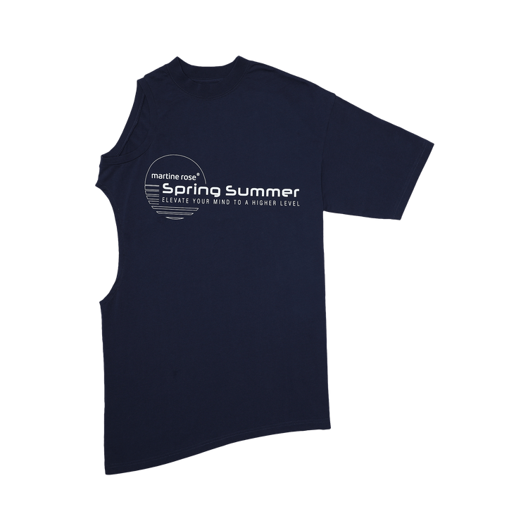 Martine Rose Two Way T-Shirt "Navy"
