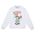 Martine Rose Reversible Crewneck Sweatshirt "White"