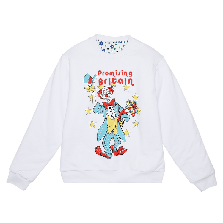 Martine Rose Reversible Crewneck Sweatshirt "White"