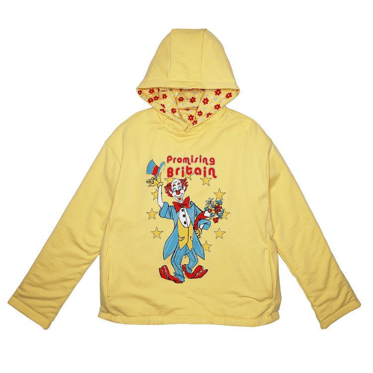 Martine Rose Hoodie With Clown Artwork "Yellow"