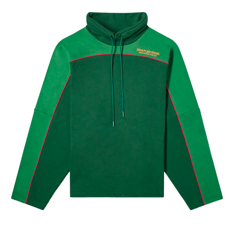 Martine Rose Batwing Jersey Sweatshirt "Green"