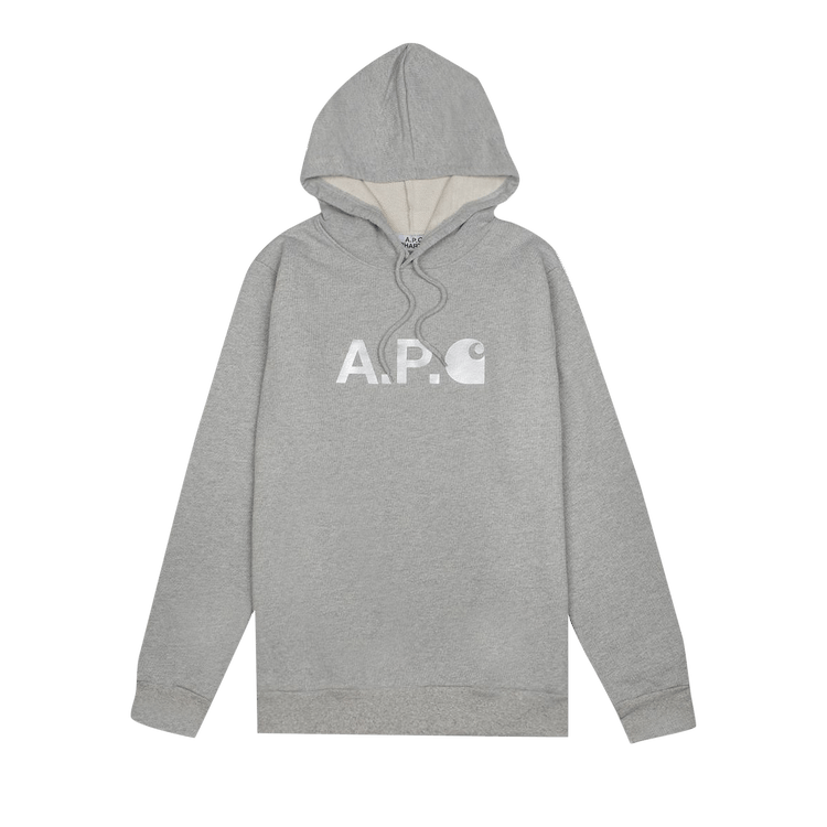 A.P.C. x Carhartt WIP Hoodie Stash "Grey"