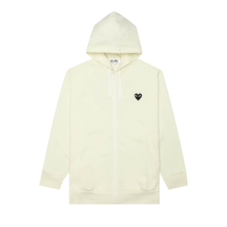 Comme des Garçons PLAY Zip-Up Hoodie "Yellow"