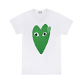 Comme des Garçons PLAY T-Shirt "White/Green"