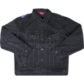 Supreme New York Painted Trucker Jacket "Black"
