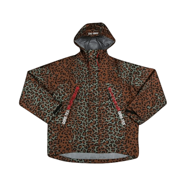 Supreme Goretex Taped Seam Jacket "Leopard"