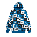 Chinatown Market Block Letter Hoodie "Blue"