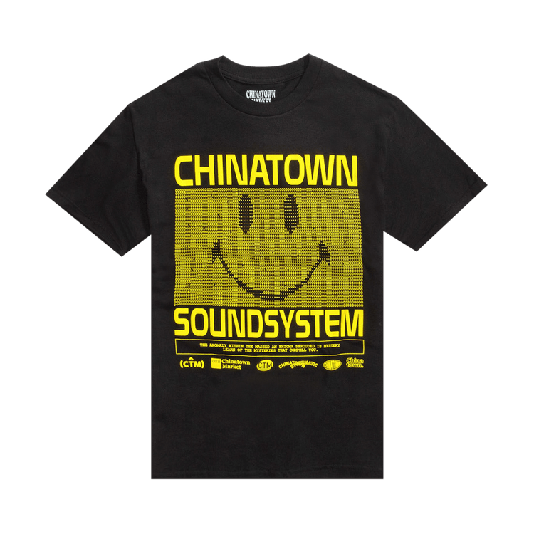 Chinatown Market Sound System T-Shirt "Black / Yellow"