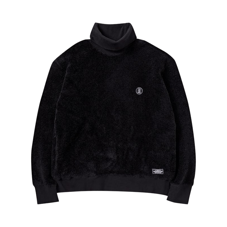 Neighborhood Polar Fleece Turtleneck "Black"