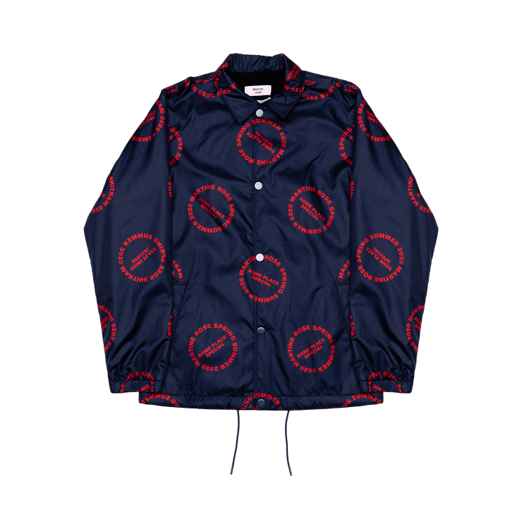 Martine Rose Coach Jacket "Blue"