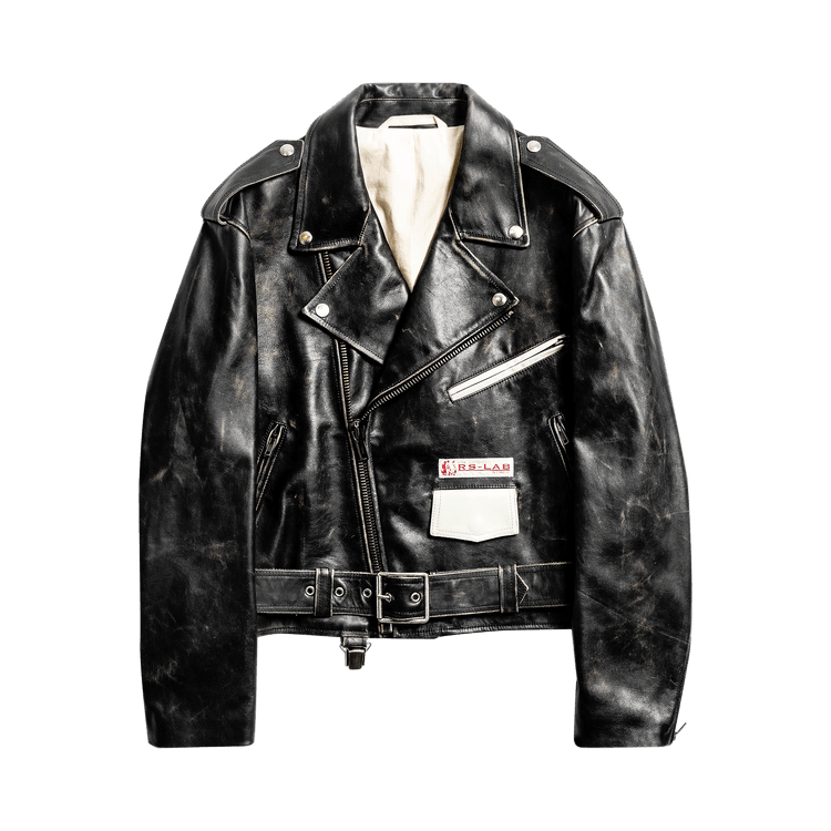 Raf Simons Punk Pin Perfecto Jacket "Black"