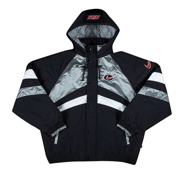 Supreme x Nike Hooded Sport Jacket "Silver"