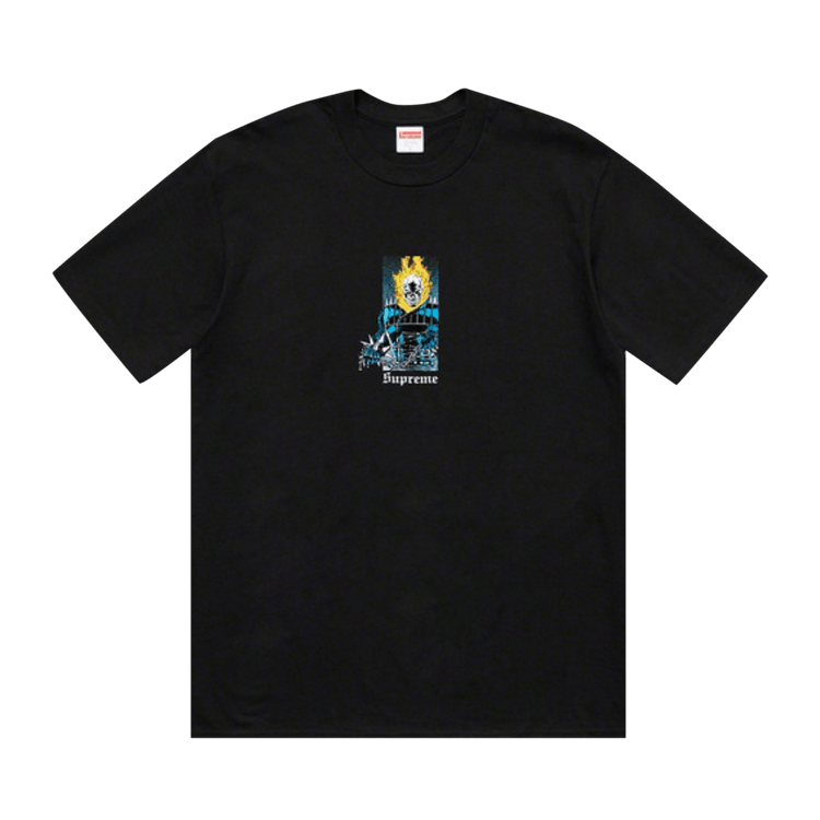 Supreme Ghost Rider Tee "Black"