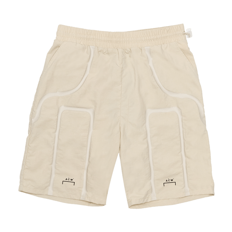 A-Cold-Wall* Bracket Taped Track Shorts "Moon Beam"