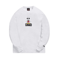 Kith x Disney 30s Mickey Standing Classic Logo Long-Sleeve T-Shirt "White"