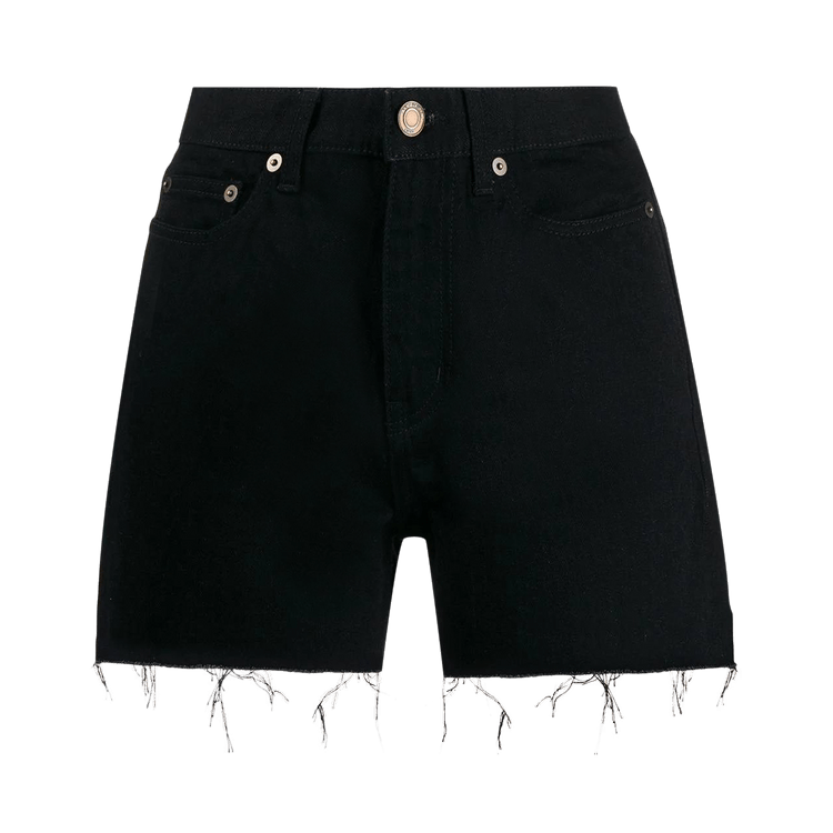 Saint Laurent Denim Shorts "Black"