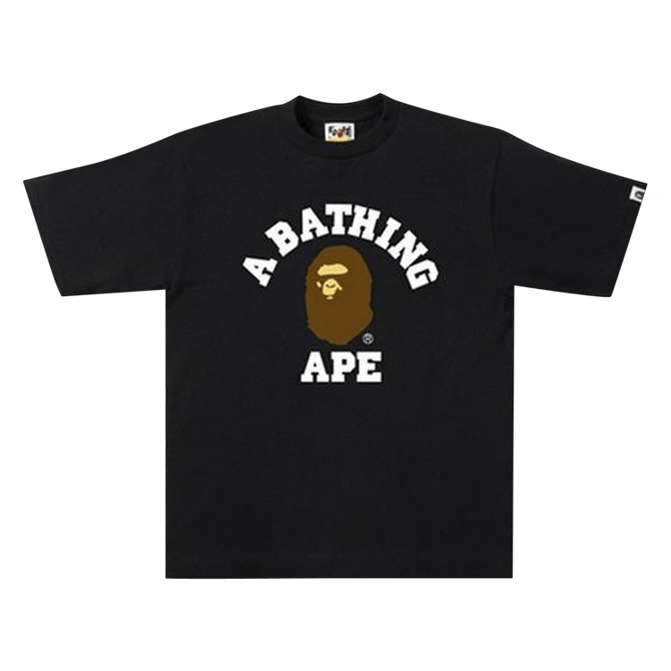 BAPE College T-Shirt "Black"