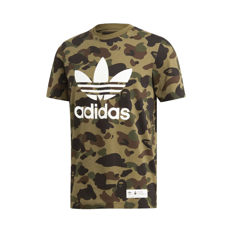 BAPE x adidas adicolor T-Shirt "Green"