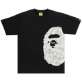 BAPE Space Camo Side Big Ape Head T-Shirt "Black"