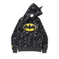 BAPE x DC Batman Color Camo Full Zip Hoodie #1 "Black"