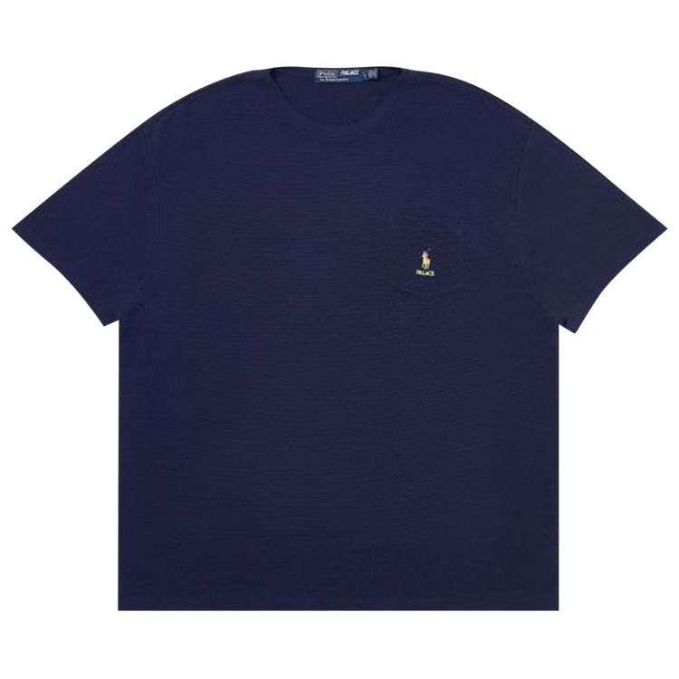 Palace Ralph Lauren Waffle Pocket Tee "French Navy"