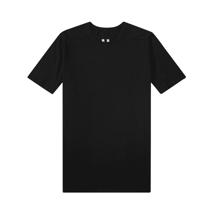Rick Owens Level Tee In Black "Black"