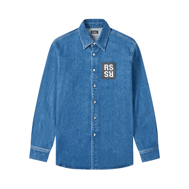 Raf Simons Button-Up Shirt "Blue"