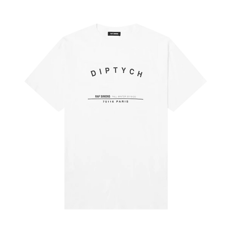 Raf Simons Oversized Tour Teewhite "White"