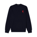 Raf Simons Embroidered Round Neck Knit "Black"