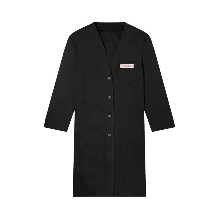 Raf Simons Classic 2 Label Lab Coat "Black"