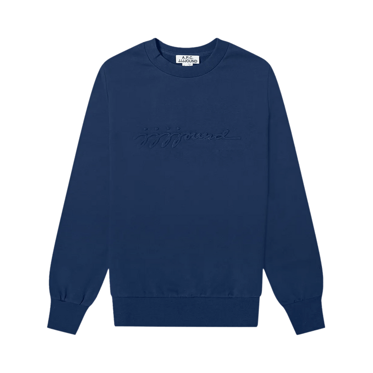A.P.C. x JJJJound Justin Sweater "Dark Navy"