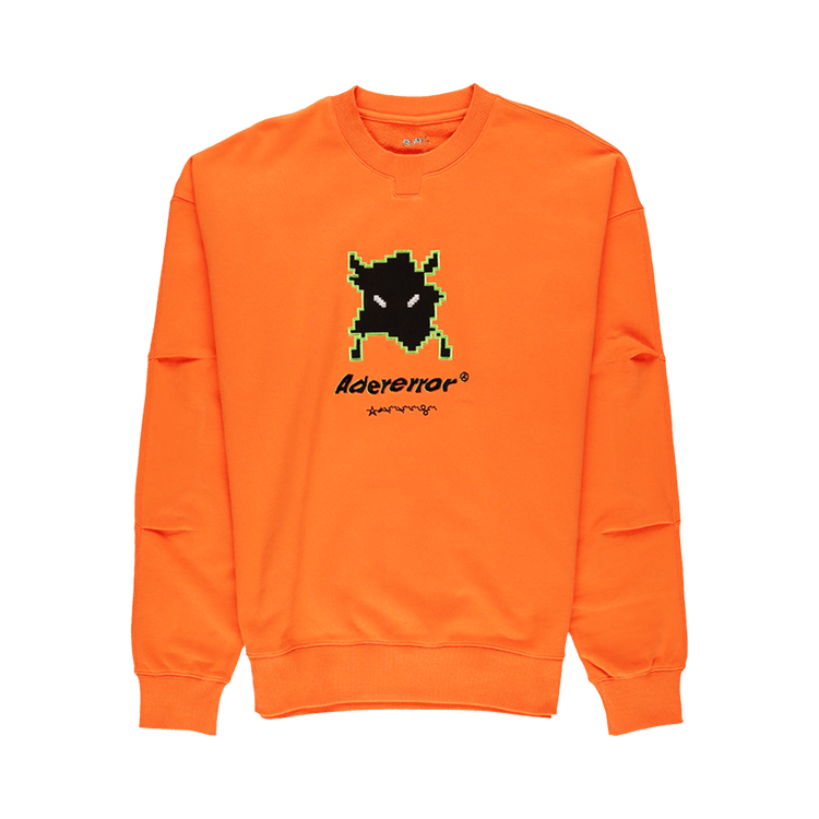 Ader Error Semi-Oversized Long Sleeve T-Shirt "Orange"