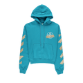Off-White Tape Arrows Ov Hoodie "Petrol Blue"