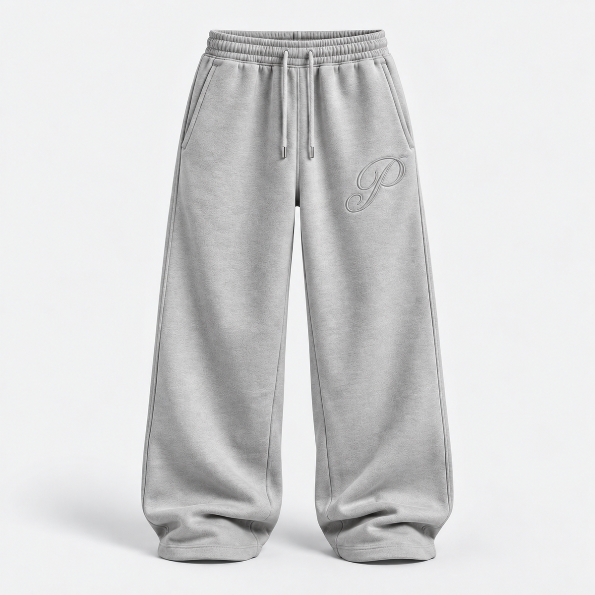 Palamera Grey Monogram Sweatpants