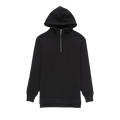 John Elliott 1/2 Zip Hood Villain "Black"