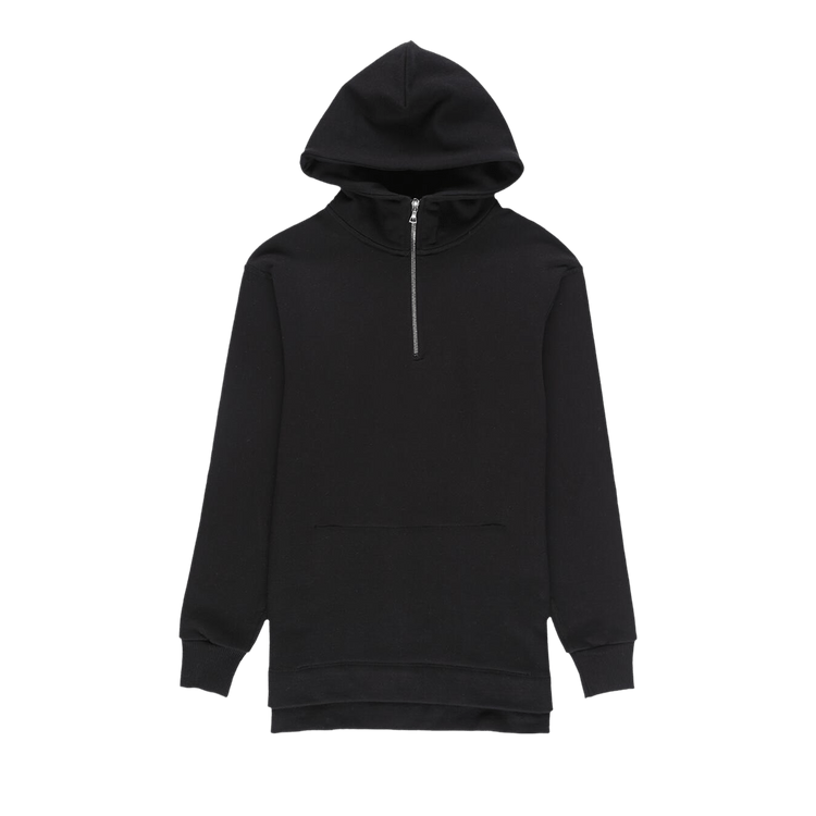 John Elliott 1/2 Zip Hood Villain "Black"